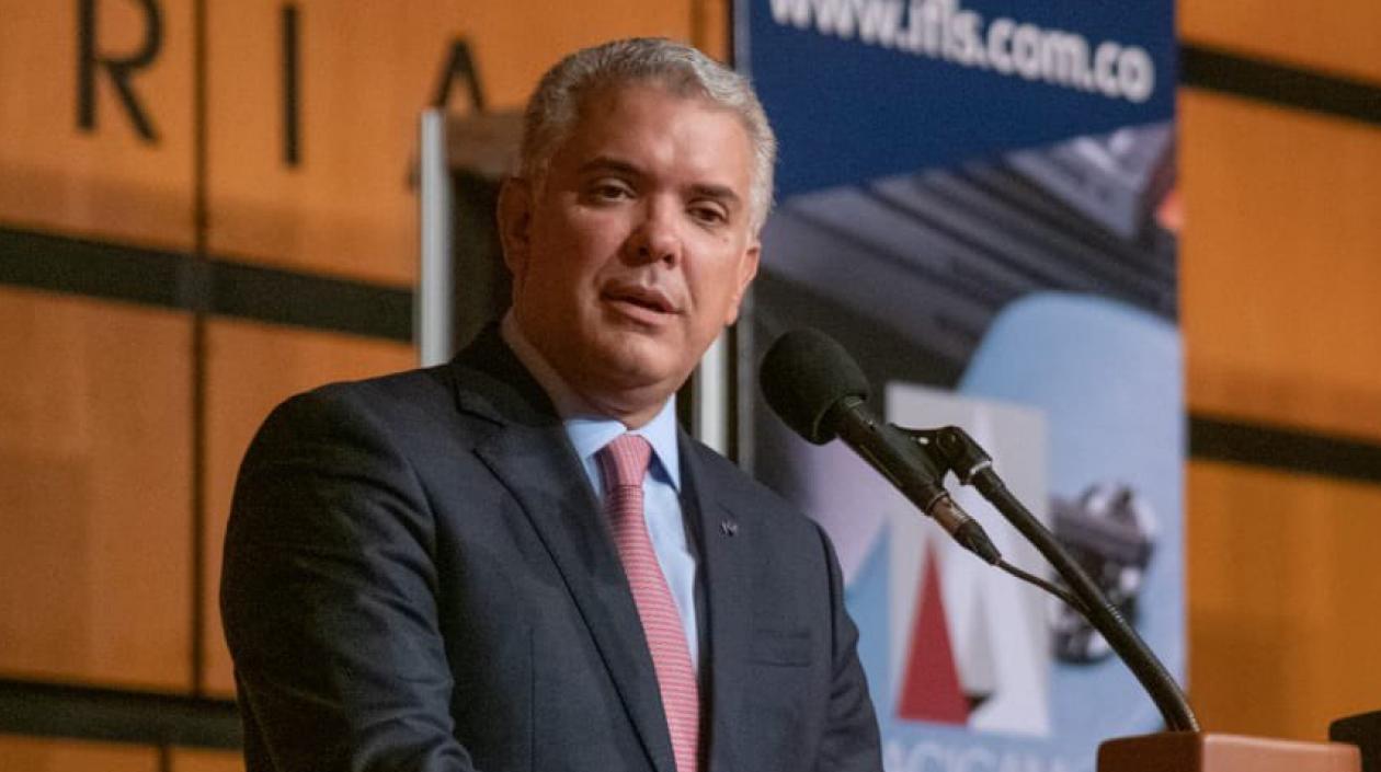 El Presidente de la República, Iván Duque.