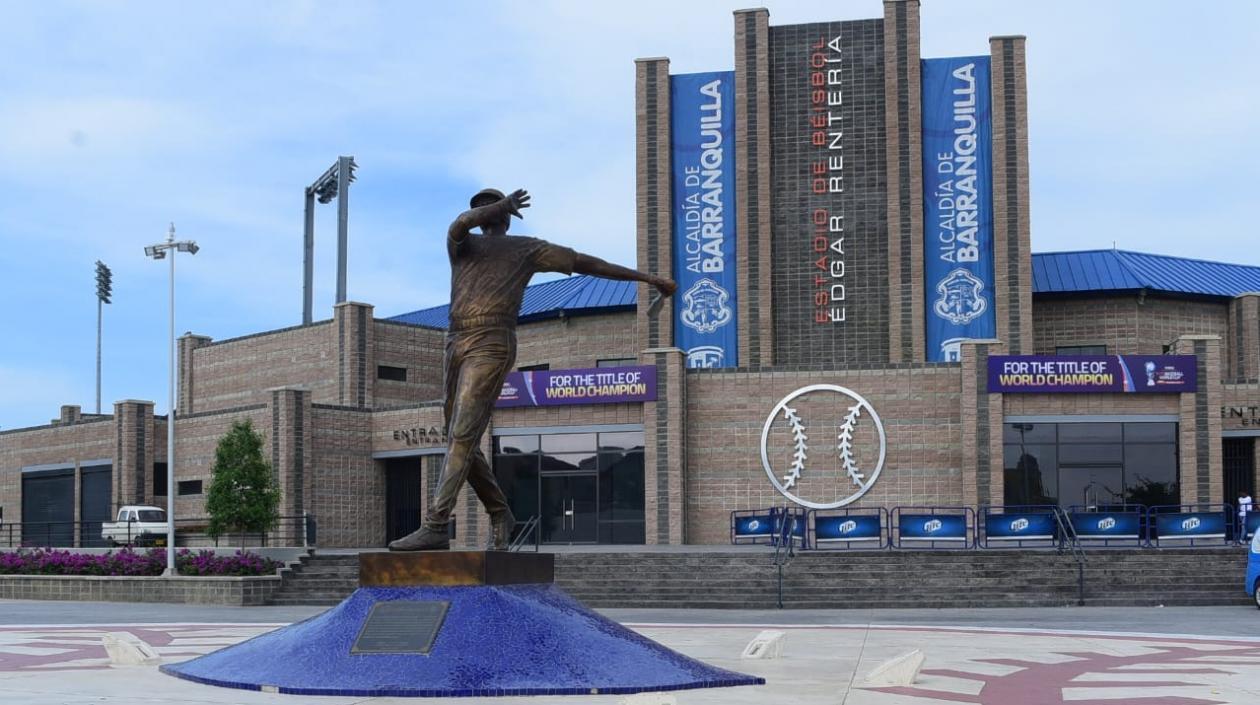 Estadio Édgar Rentería, máximo escenario del béisbol en Colombia. 