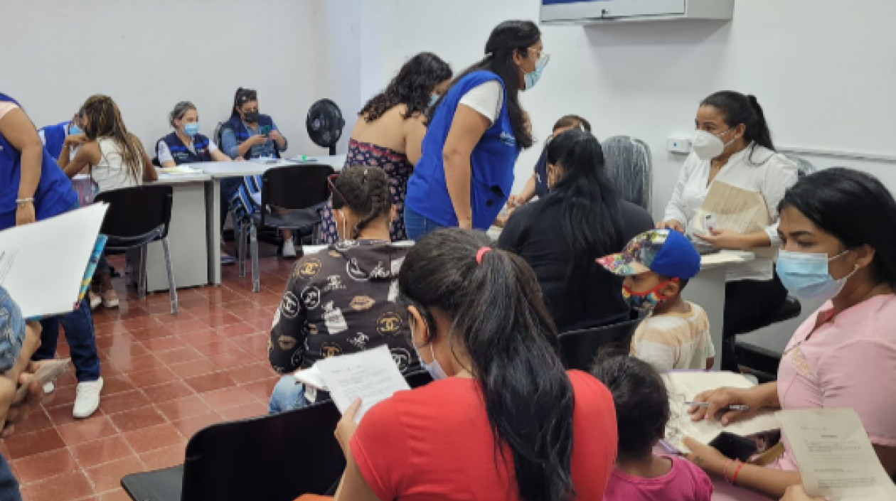 El promedio de afiliaciones mensuales a salud en el 2021 fue de 10.000 migrantes, en Jornada Masiva de Afiliación se duplicó esta cifra.