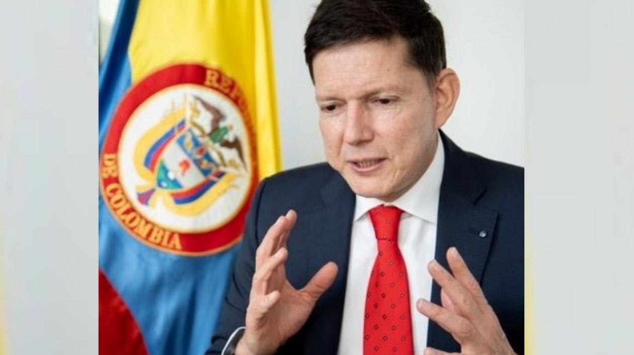 Wilson Ruiz, ministro de Justicia.