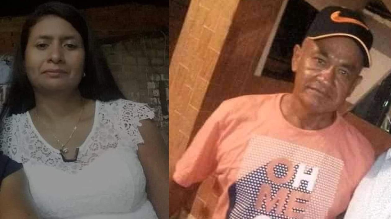 Emilia Hernández  y Reinaldo Sánchez, los rostros de la tragedia en Las Flores