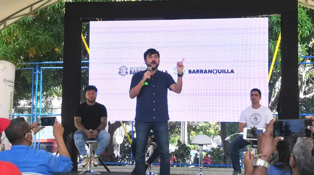 El Alcalde Jaime Pumarejo 