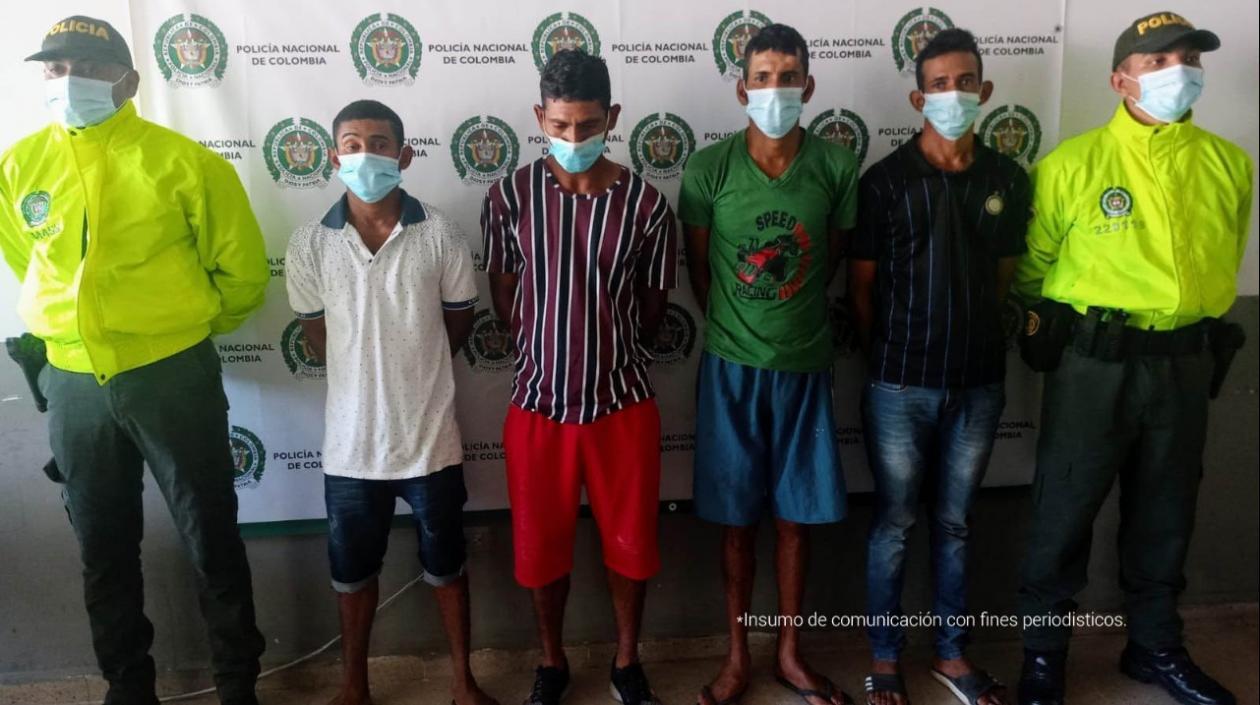 Integrantes de 'Los Curtis'.