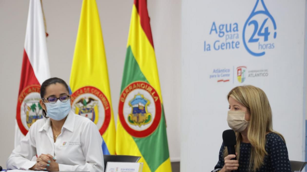 La Gobernadora del Atlántico, Elsa Noguera.