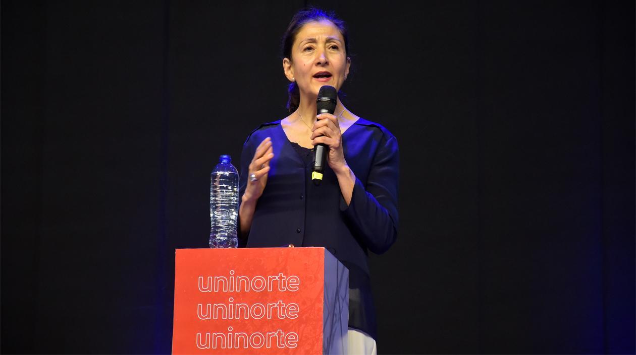 Candidata presidencial Íngrid Betancourt  