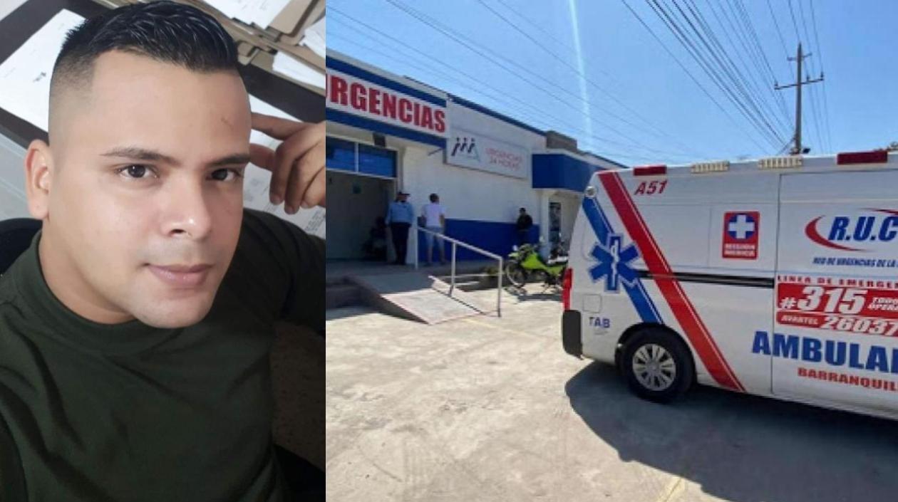 El patrullero Jhorwin Junior Correa De las Salas.