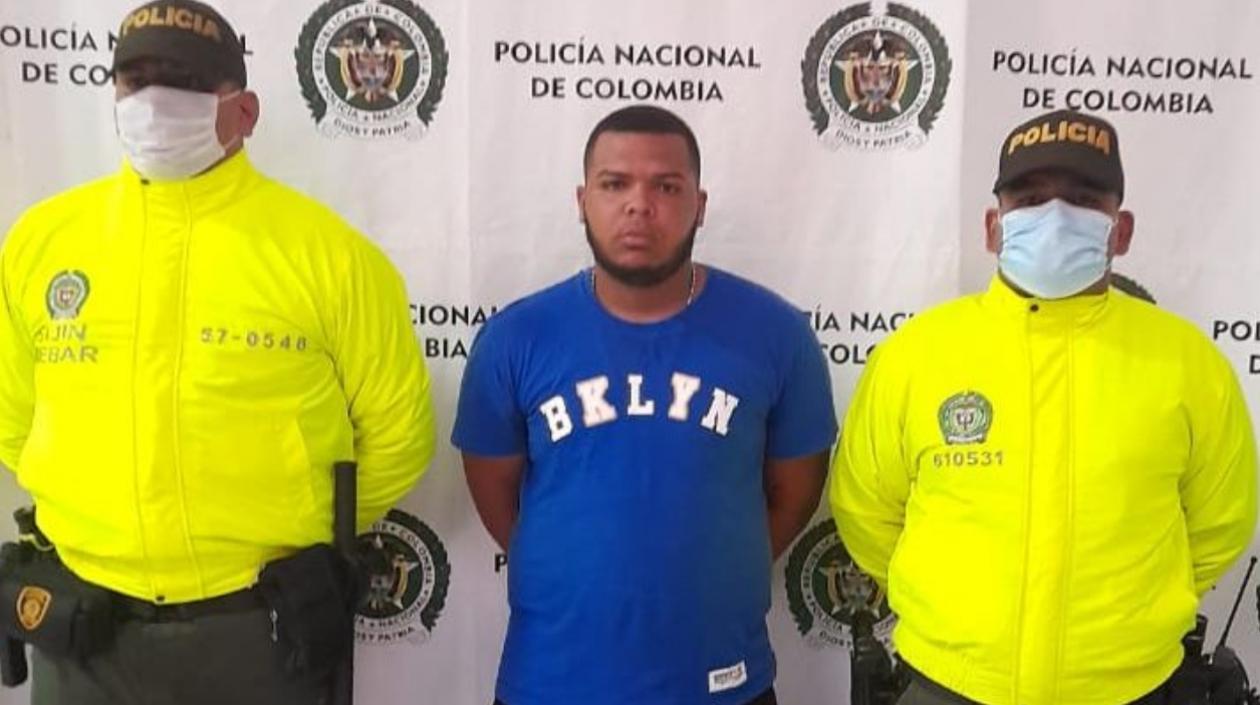 Randy Alberto Cuadro Castro, capturado. 