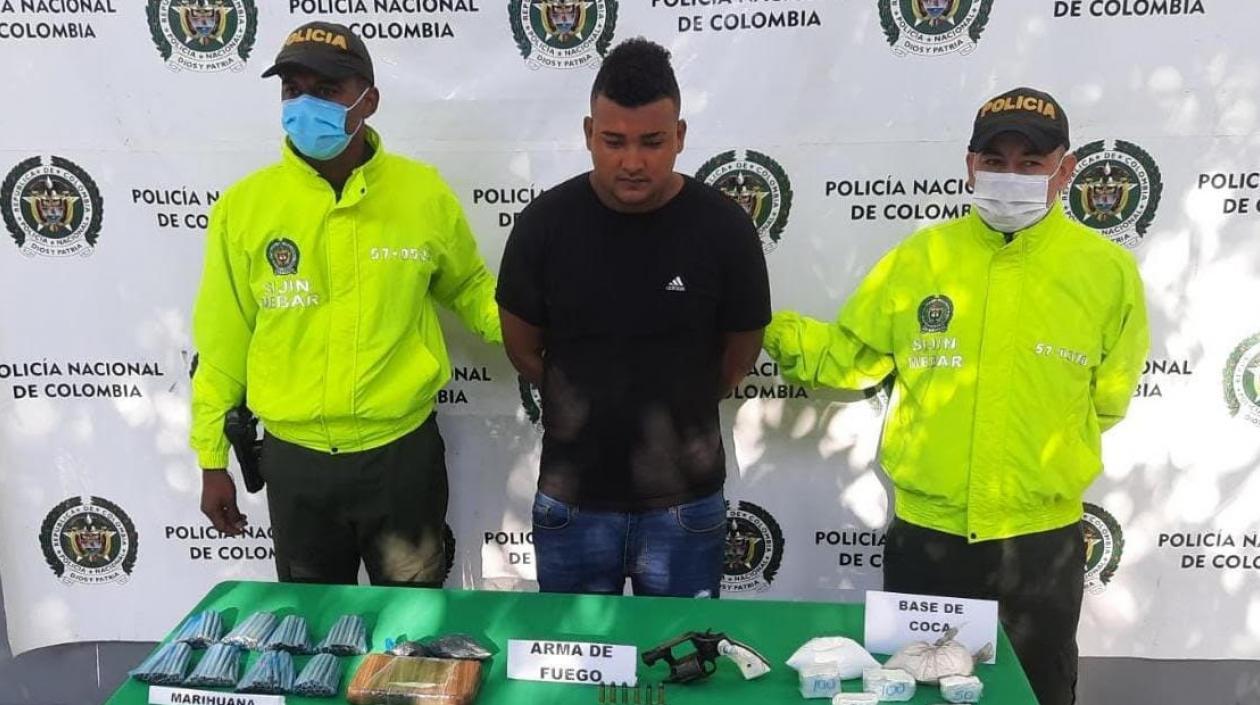 Alias 'Erwin', capturado por la Policía.