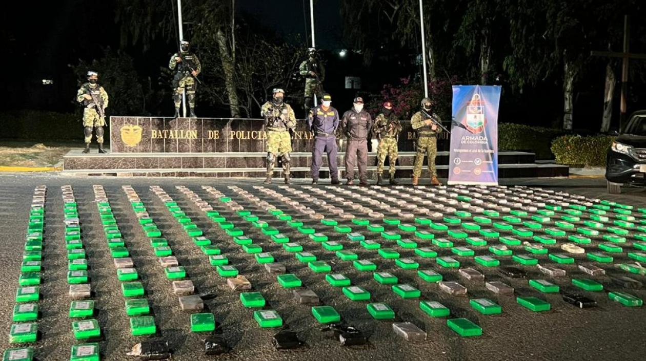 Droga hallada en conjunto residencial del norte de Barranquilla. 