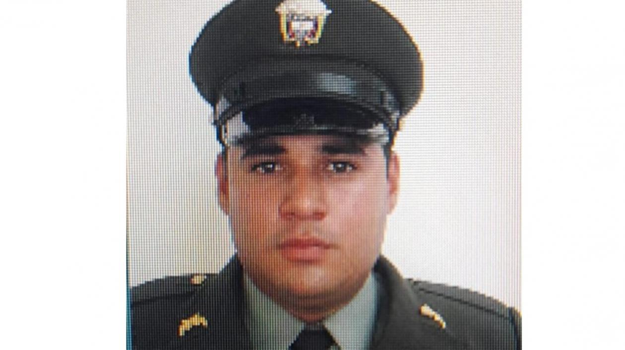 Francisco Sánchez Murillo, patrullero muerto.