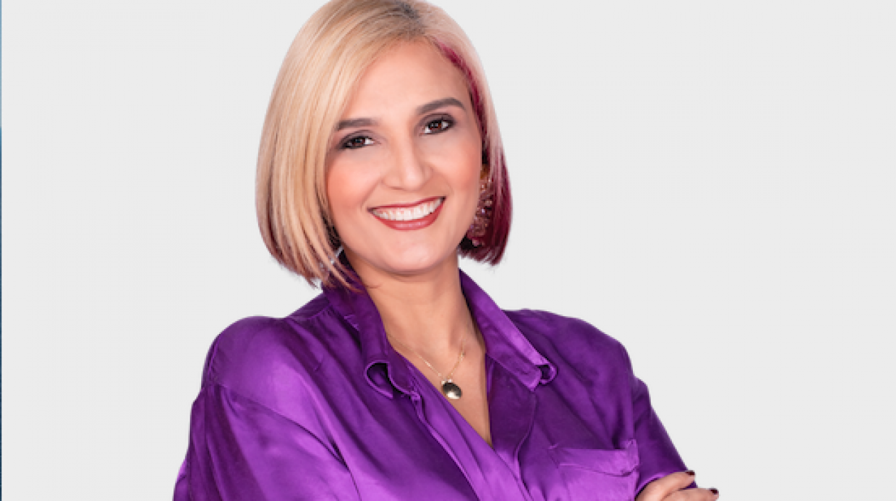 Tania Molina, aspirante al Senado de Colombia.