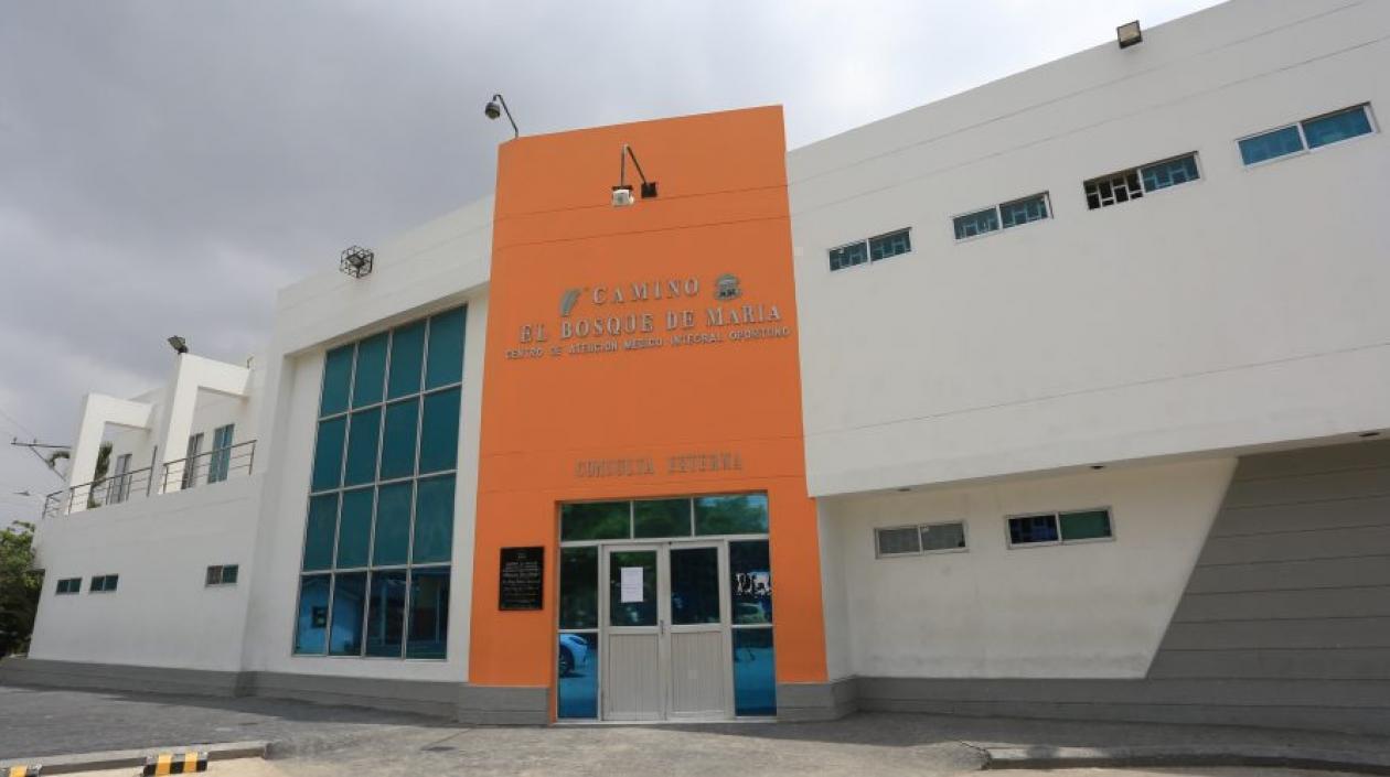 Camino del barrio El Bosque.