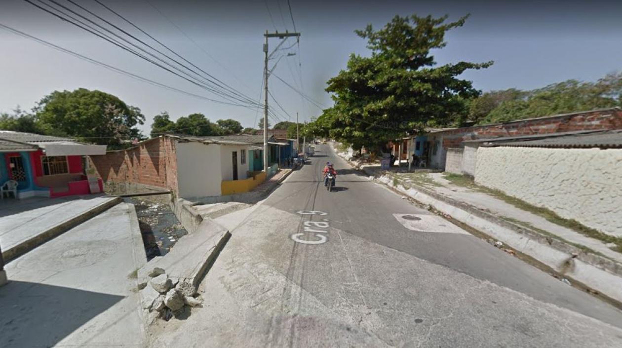 Dirección aproximada de los hechos