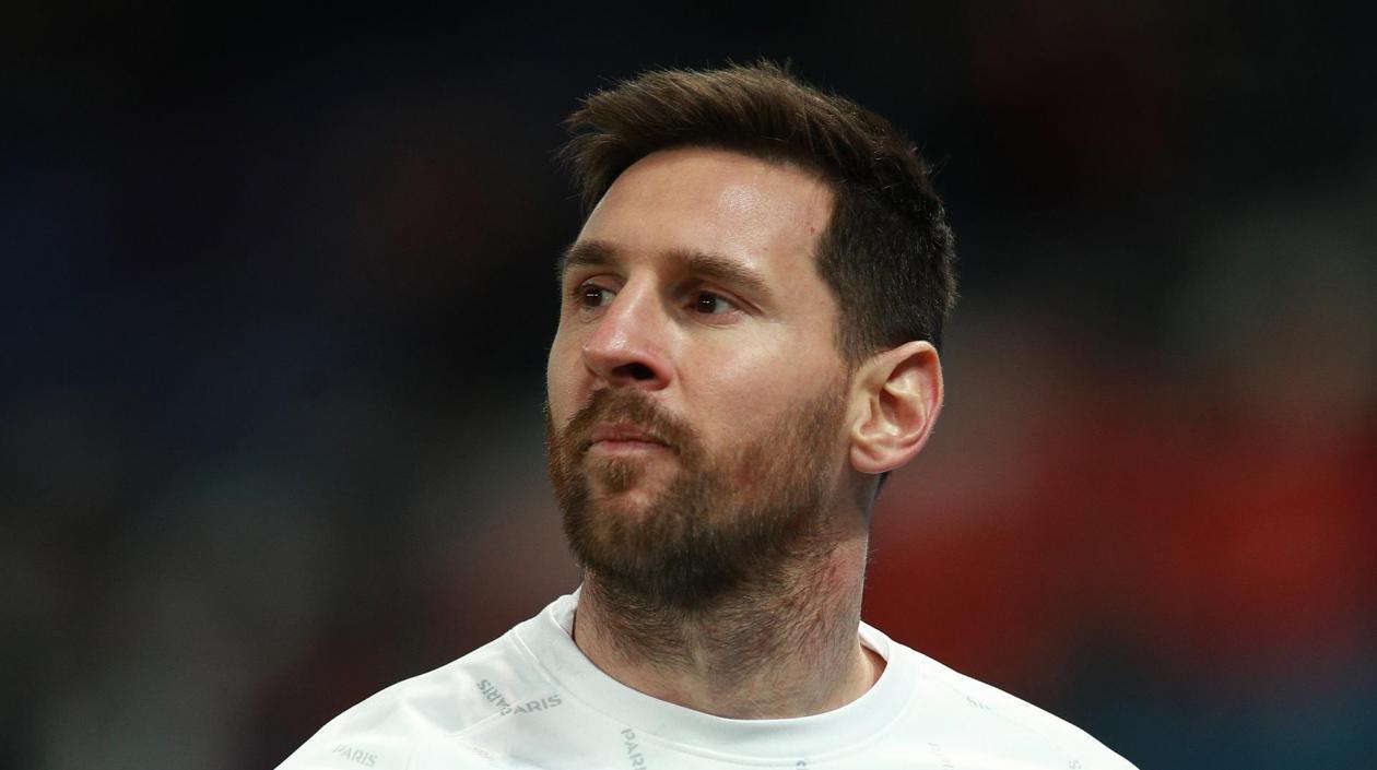 Lionel Messi, delantero argentino. 