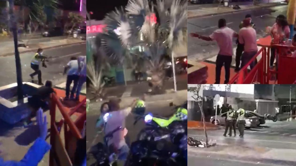 Una riña en un estadero en la carrera 8 no pasó a mayores, según la Policía.