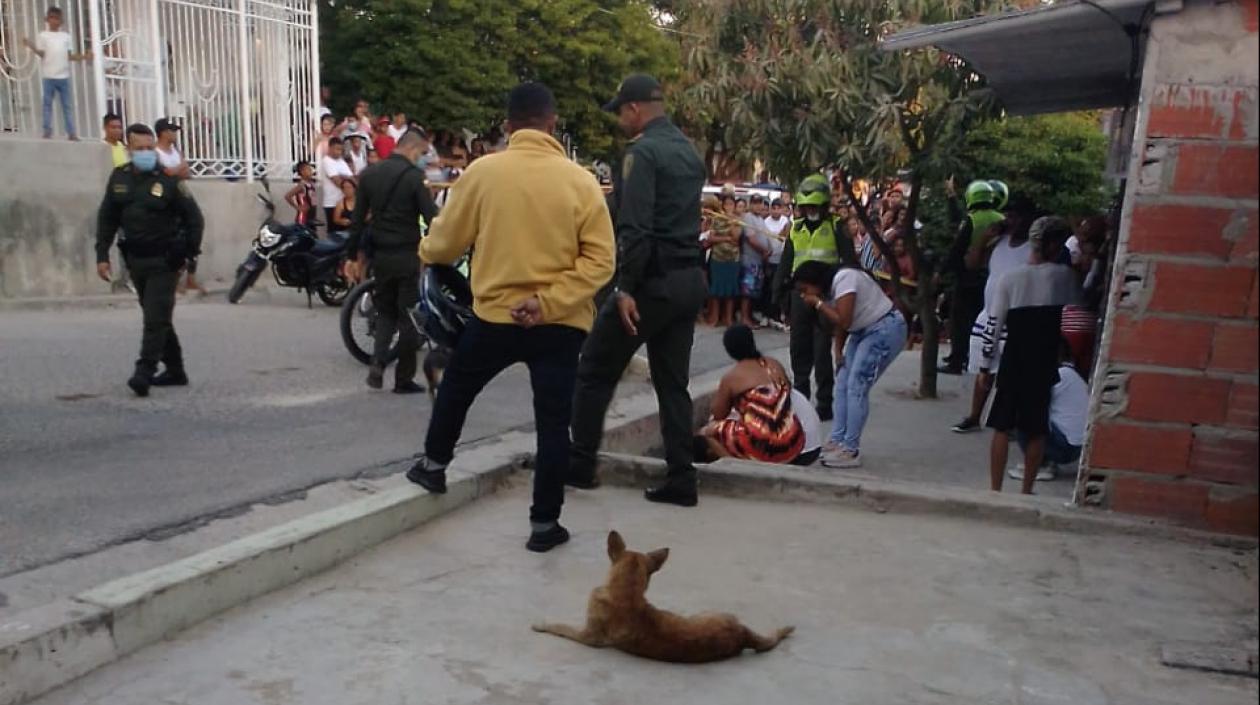 Lugar de los hechos.