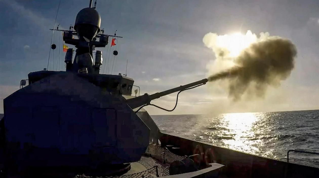 Armada Rusa en ejercicios militares