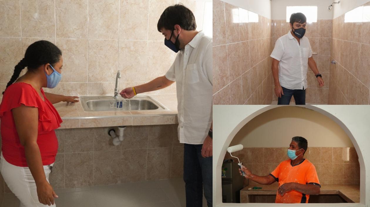 En total, son 49 hogares los que tendrán las obras en el programa Mejoramiento de Vivienda del Distrito.