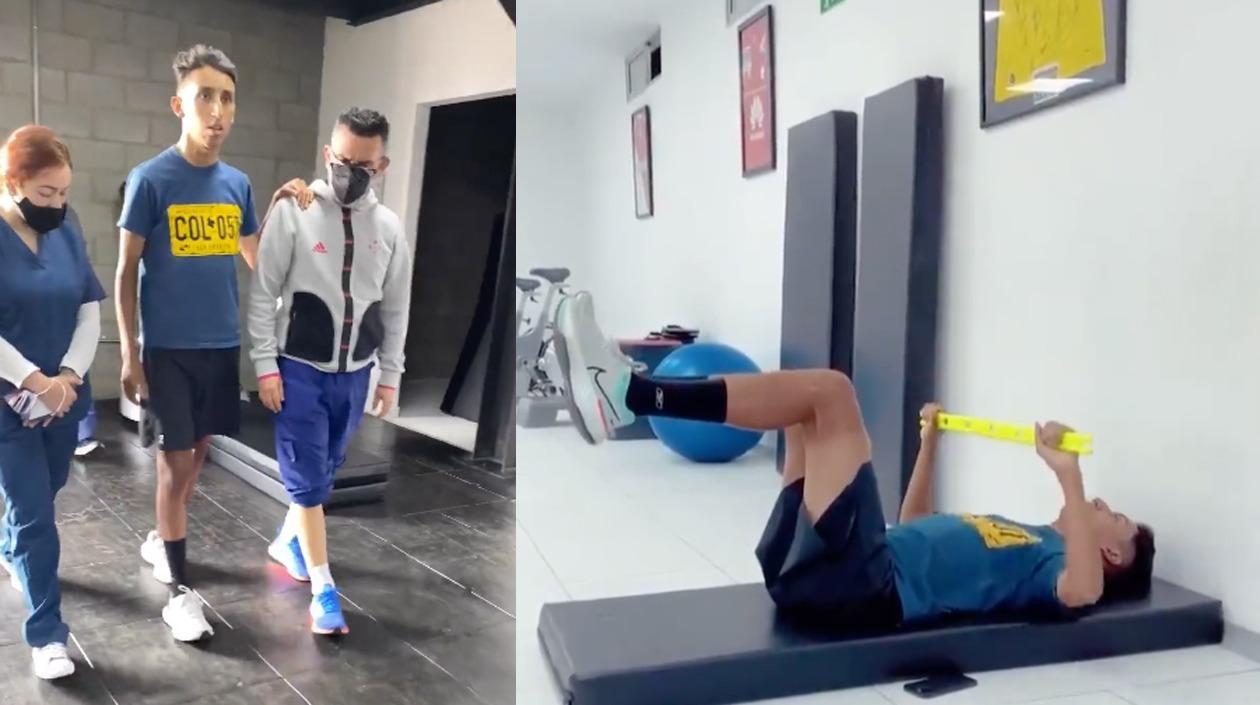 Egan Bernal, ciclista colombiano. 