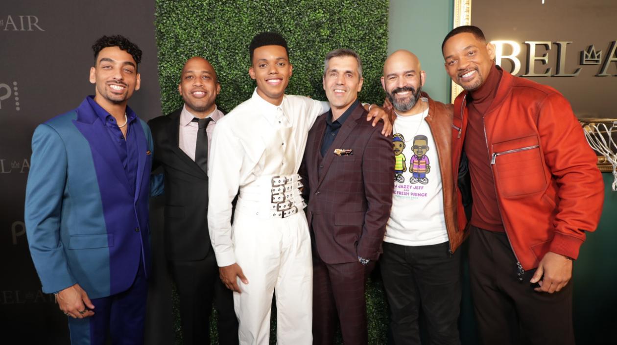 Los actores y productores de la serie "Bel-Air".