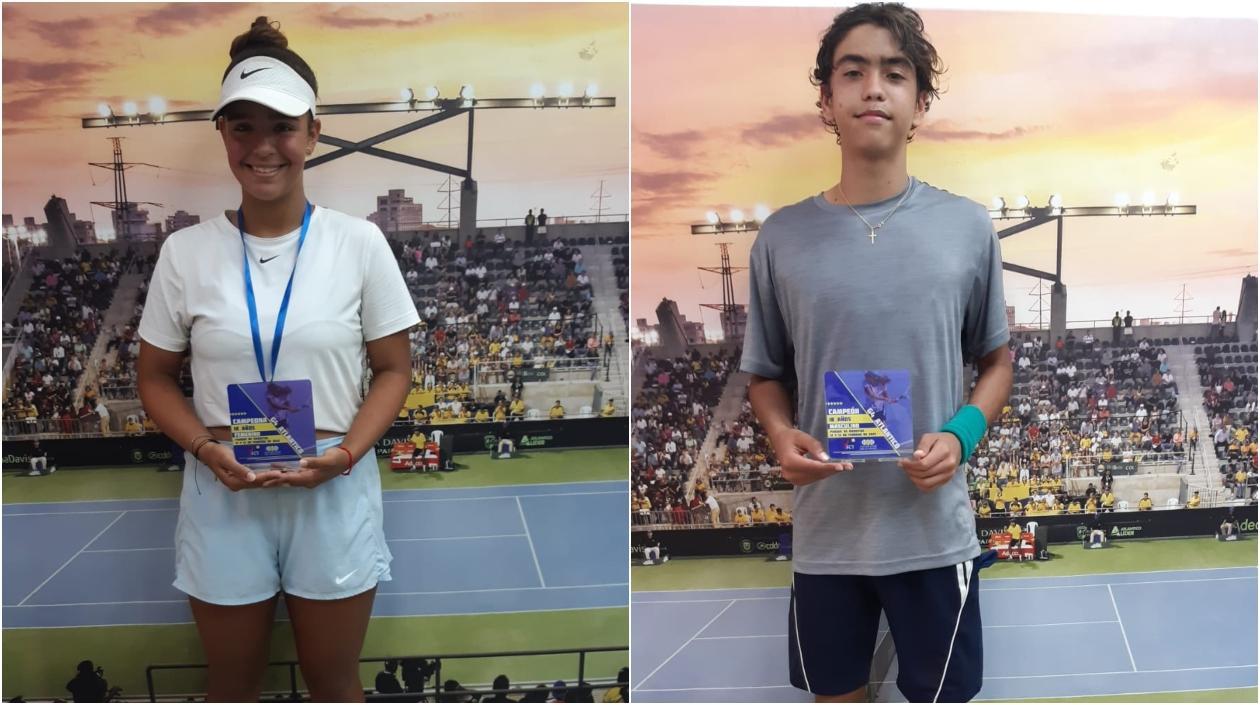 Daniela Franco y Juan Iguarán. 