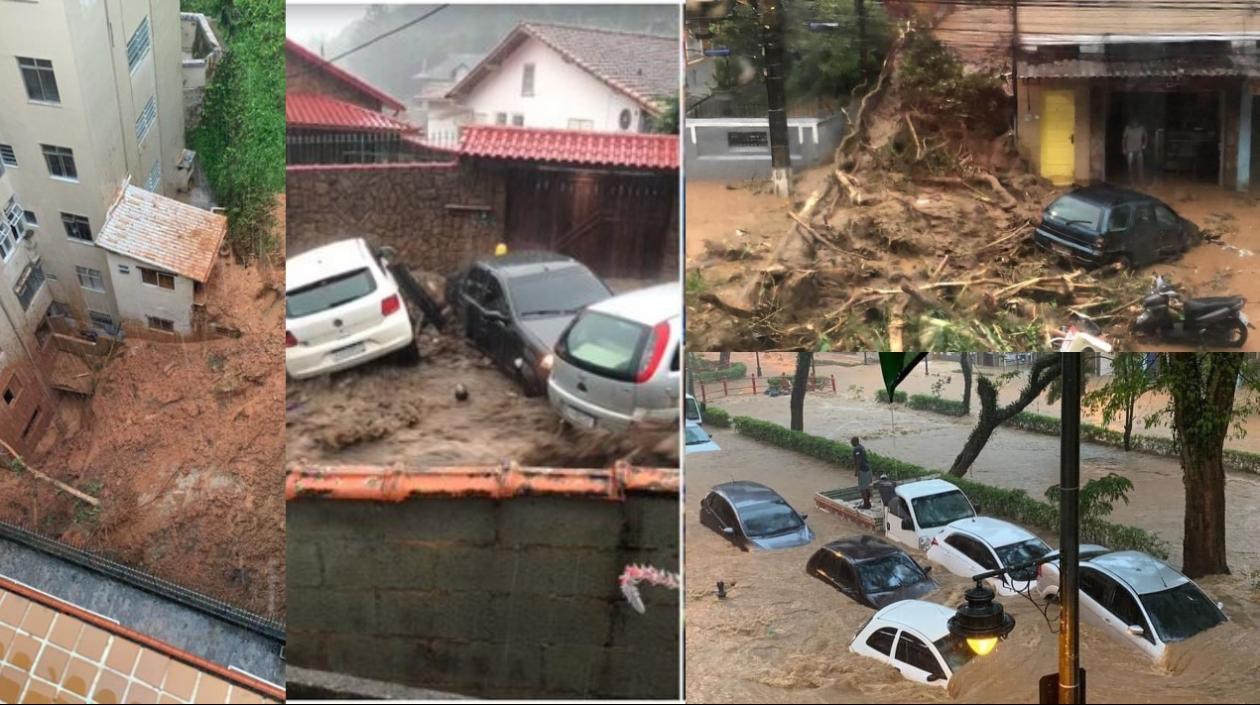 Equipos de búsqueda y rescate siguen trabajando para localizar a víctimas potenciales..