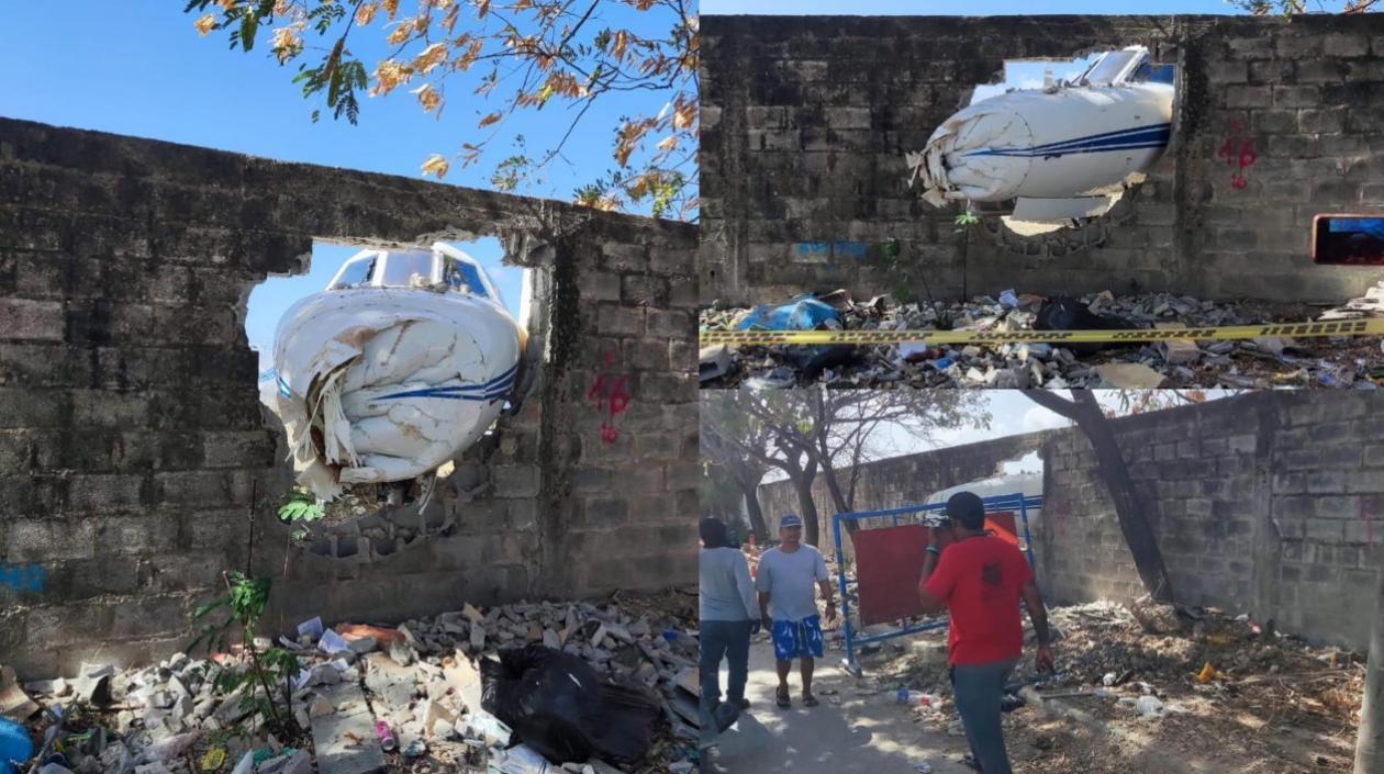 Accidente de la avioneta. 