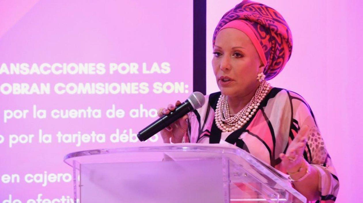 La exsenadora Piedad Córdoba.