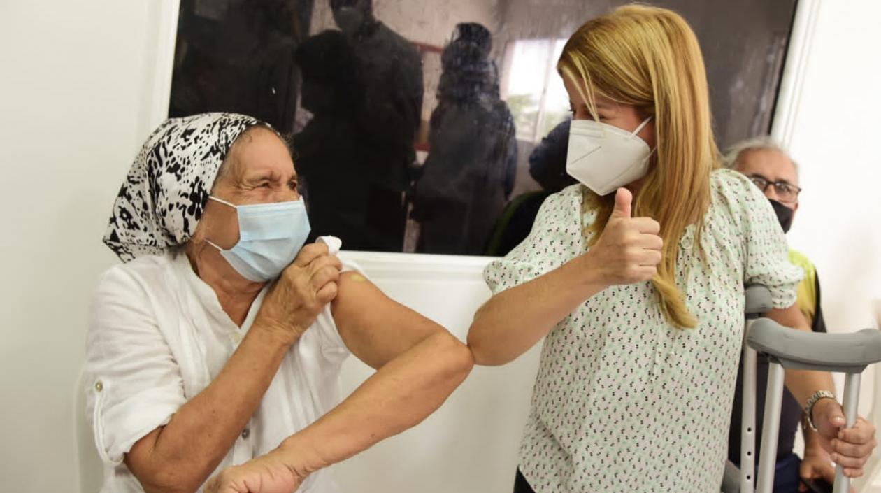 La Gobernadora del Atlántico, Elsa Noguera.