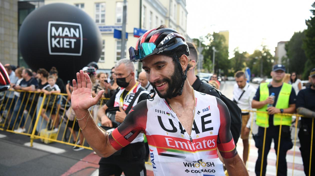 El esprinter colombiano Fernando Gaviria.