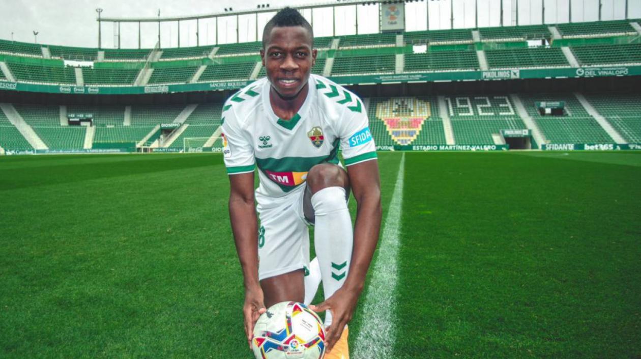 Helibelton Palacios, jugador colombiano. 