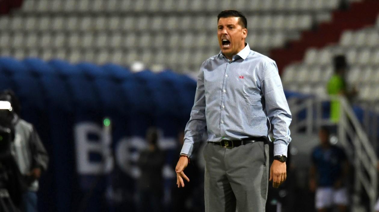 Juan Cruz Real, entrenador de Junior. 