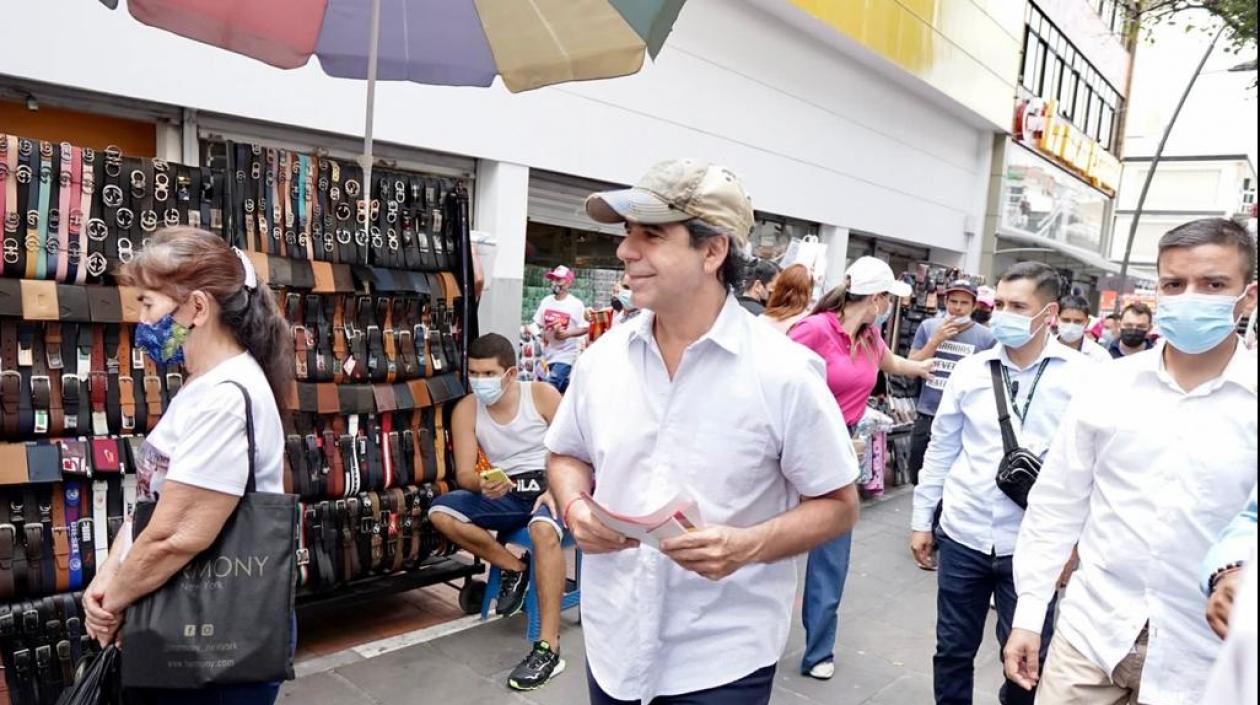 El precandidato a la Presidencia, Alejandro Char.
