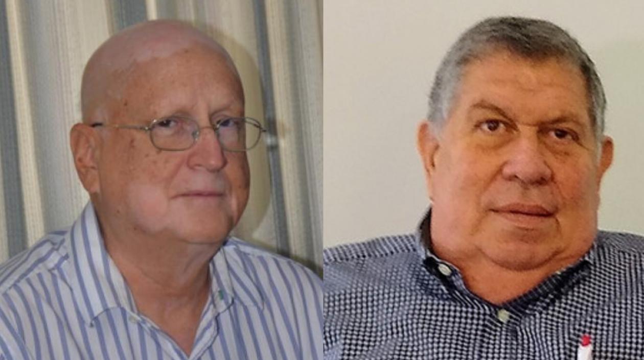 Médicos psiquiatras Pedro Gómez y Juan Isaac.