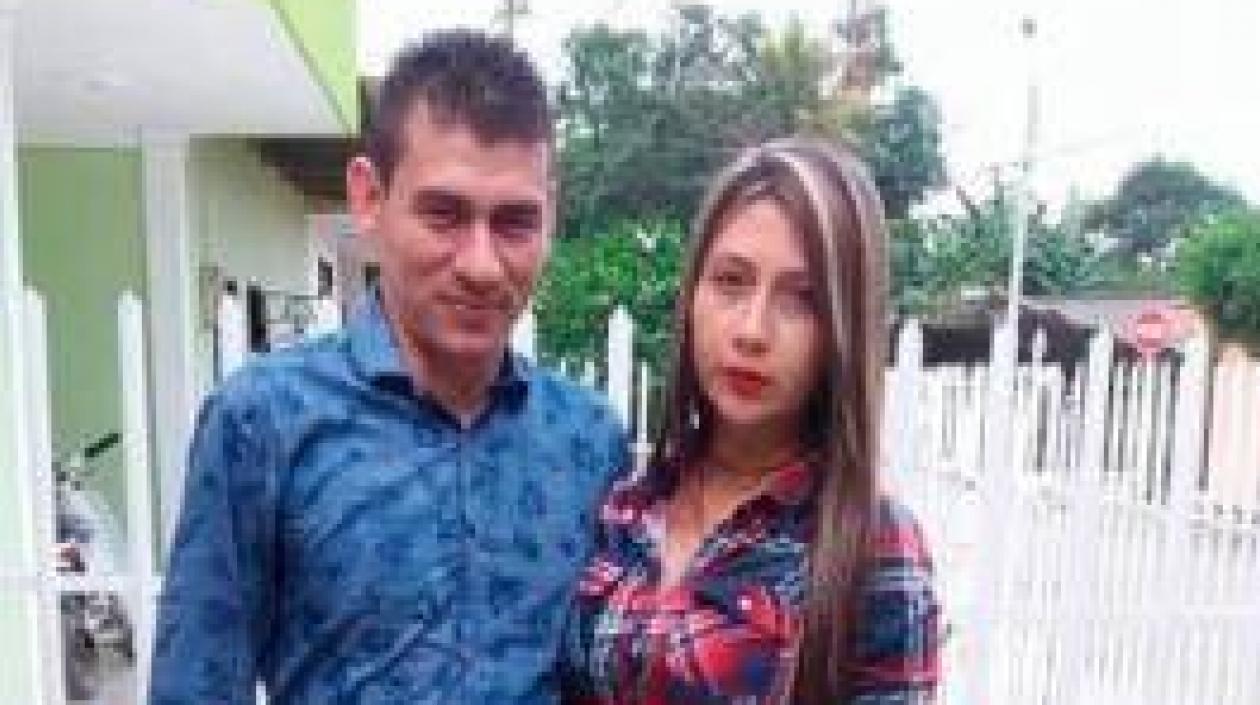 Pareja protagonista de la tragedia.