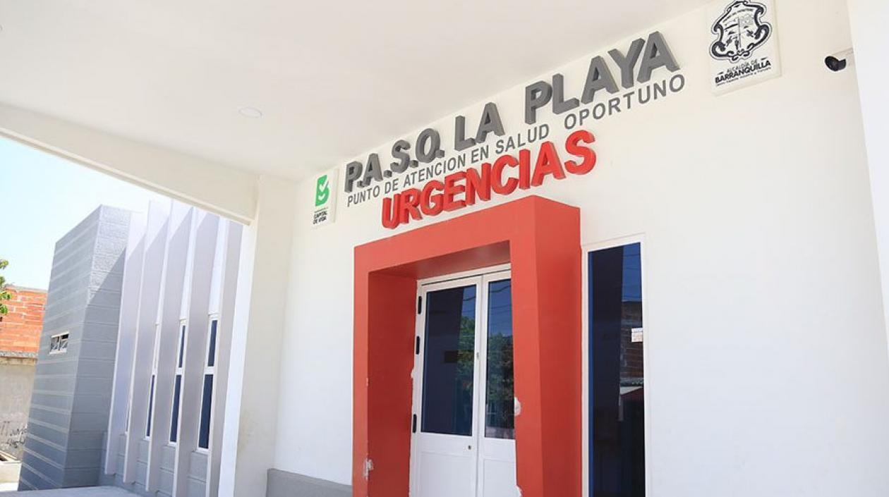 Uno de los heridos fue trasladado al Paso La Playa. 