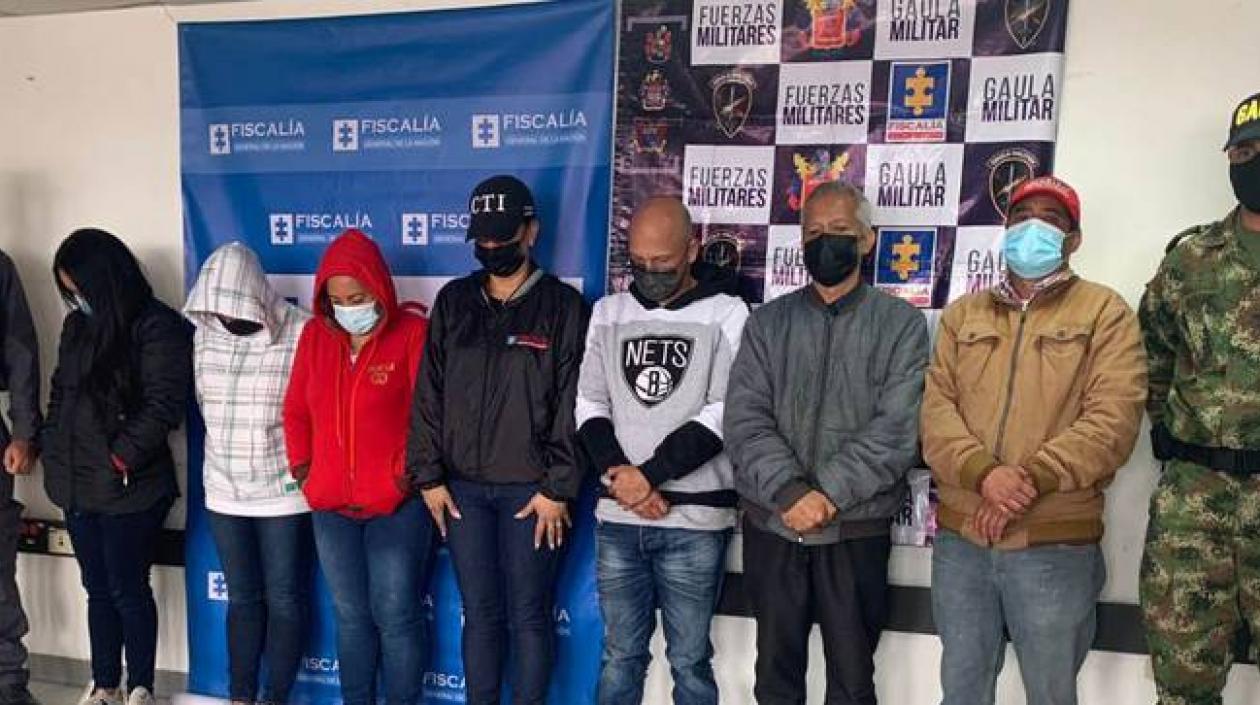 Seis integrantes de la operación fueron capturados.