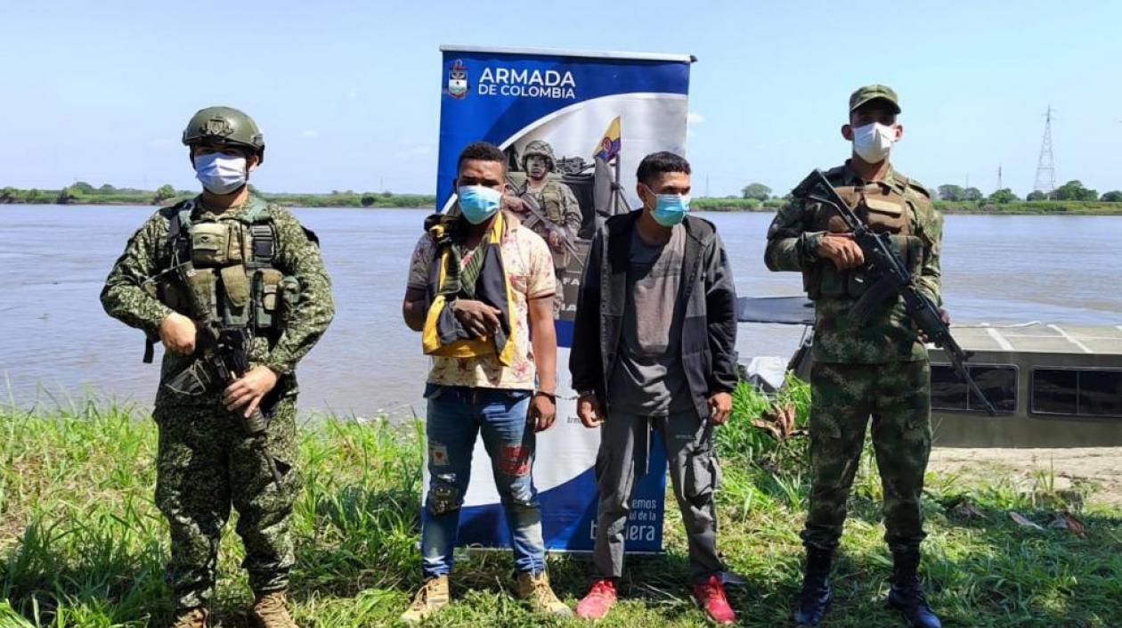 Capturados, señalados de pertenecer al 'Clan del Golfo'