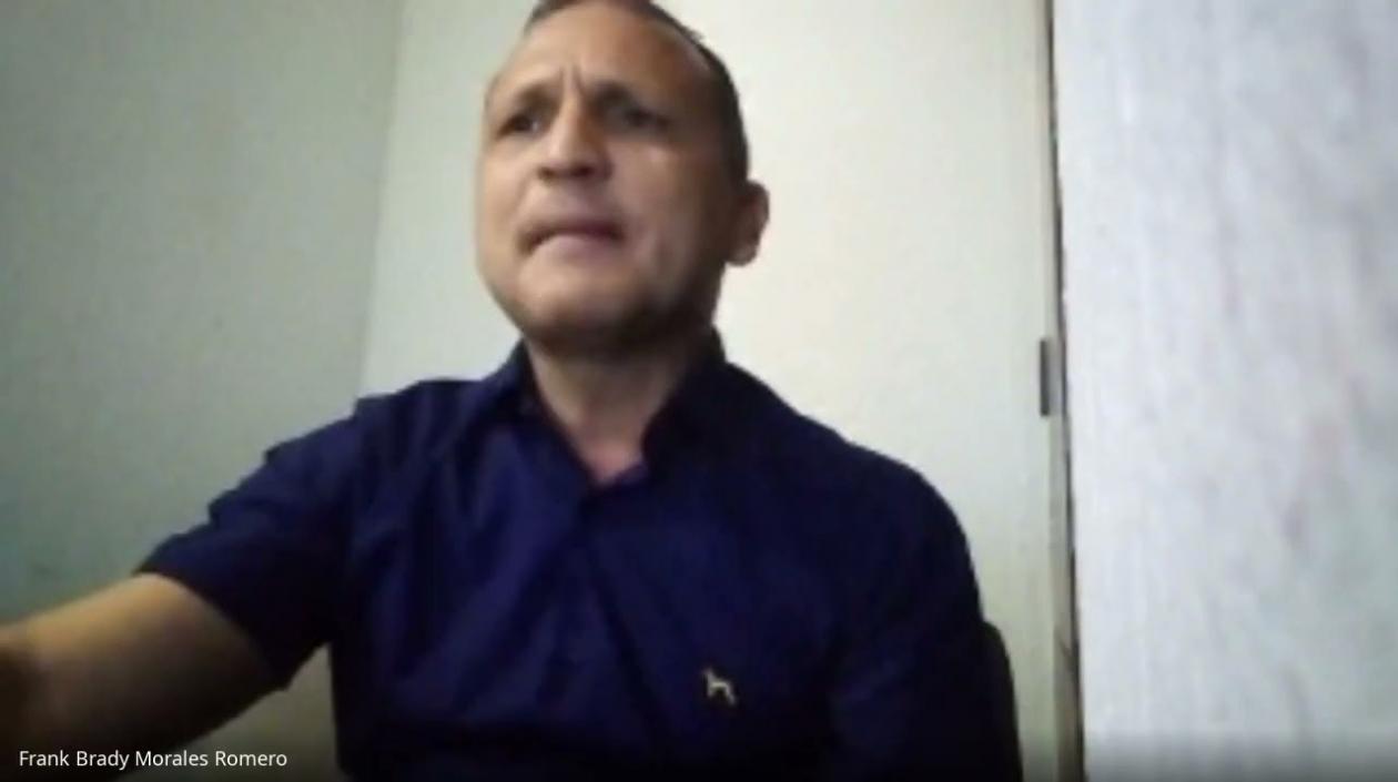 El profesor Frank Brady Morales Romero.