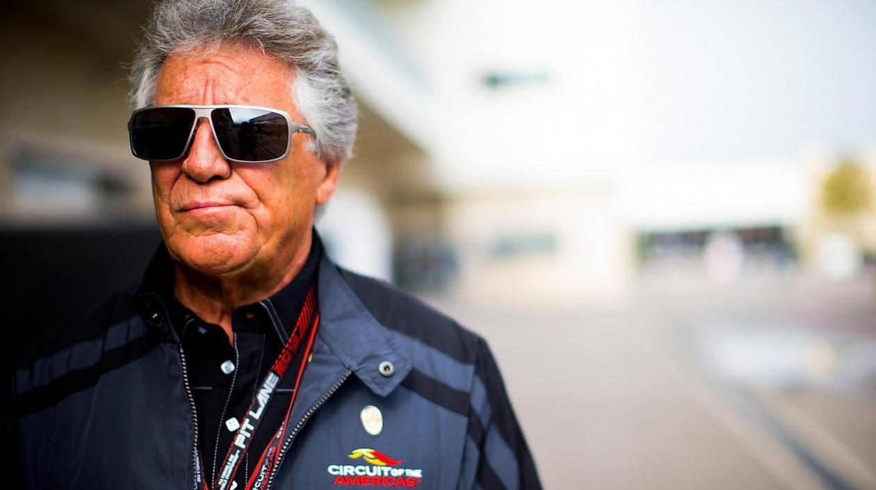 Mario Andretti, expiloto de la F1. 