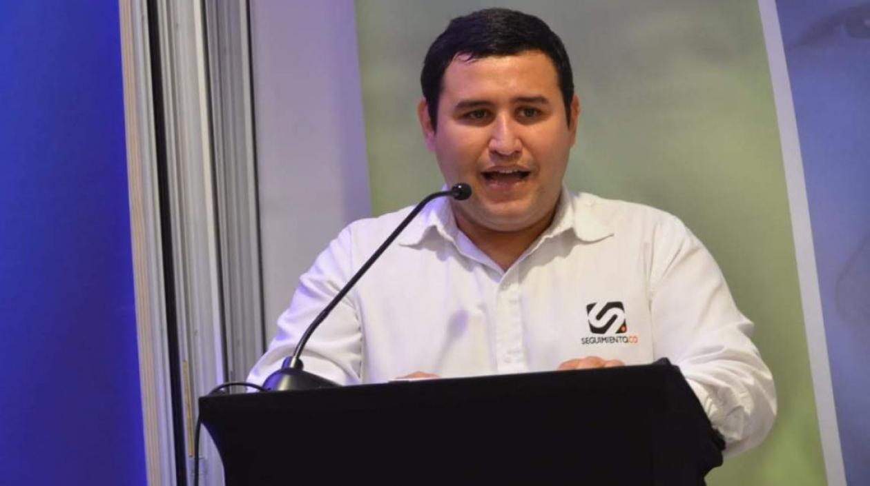 El director de Seguimiento.co, Polo Díaz Granados.