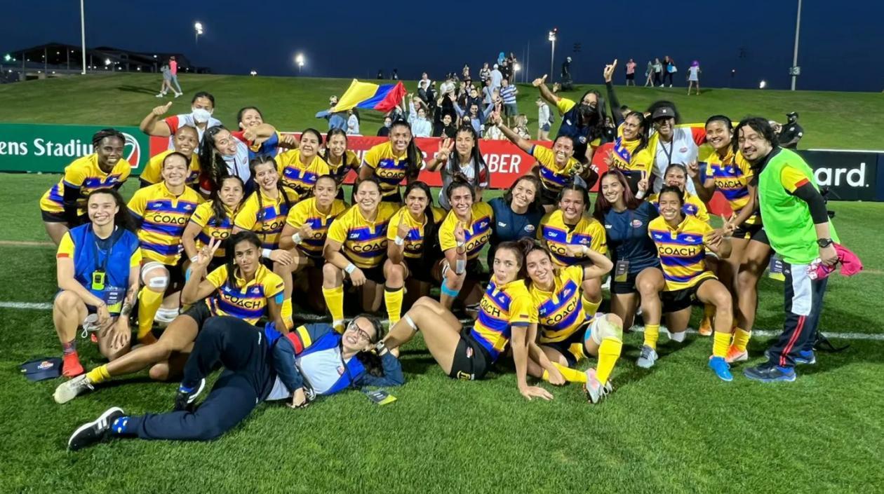 Jugadoras de la Selección Colombia. 