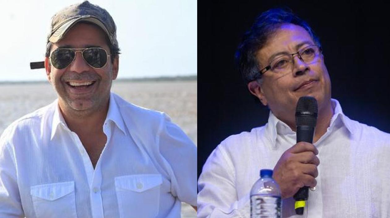 Alex Char y Gustavo Petro