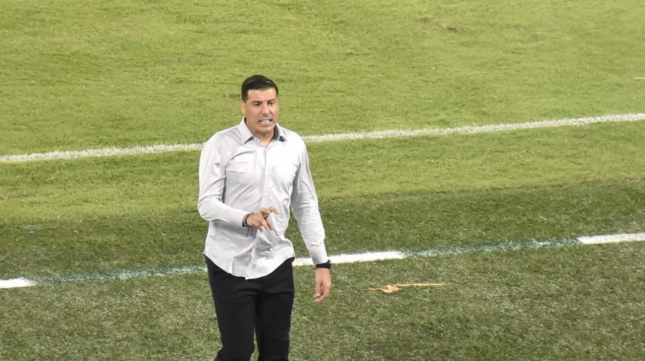 Juan Cruz Real, DT del Junior.