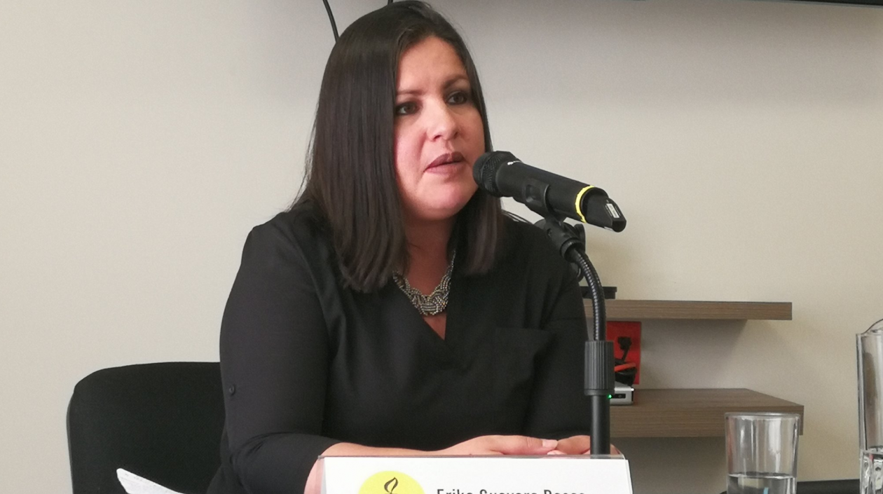 Directora para las Américas de AI, Érika Guevara Rosas. 