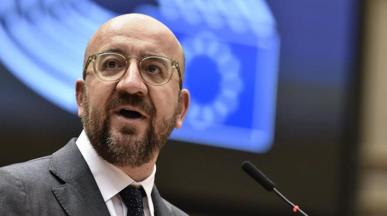 Presidente del Consejo Europeo, Charles Michel.