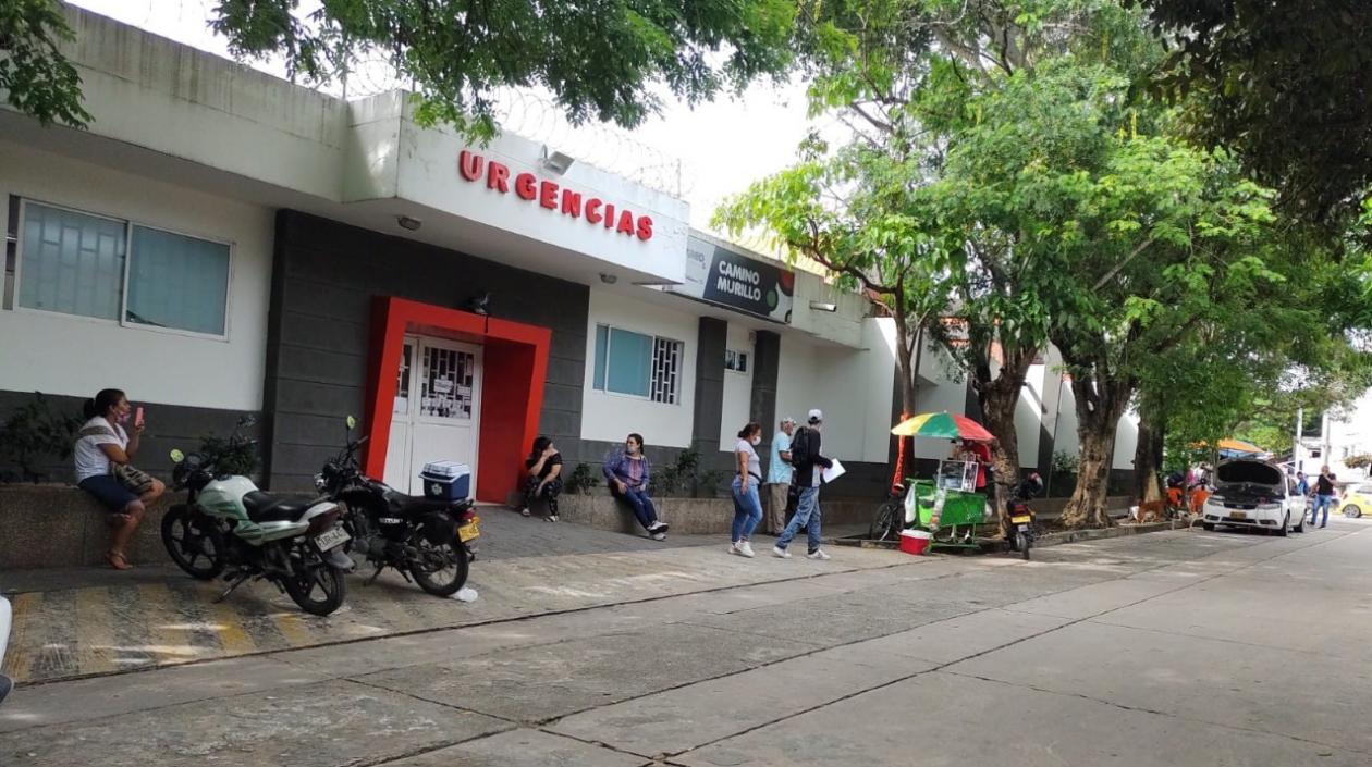 Camino de la calle Murillo.