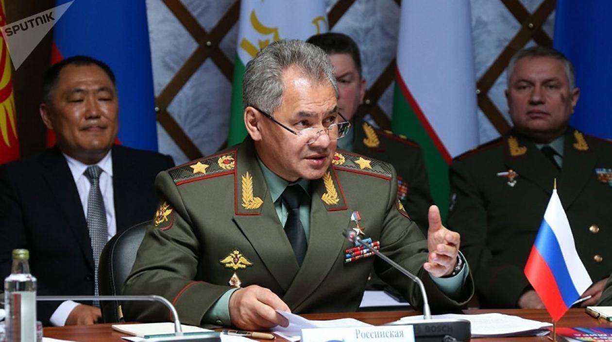El ministro de Defensa de Rusia, Serguéi Shoigú.