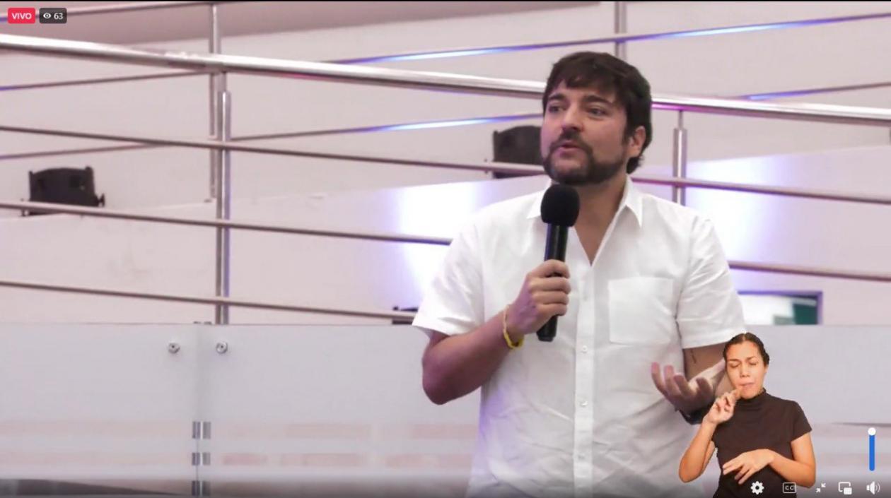 Jaime Pumarejo, alcalde de Barranquilla.