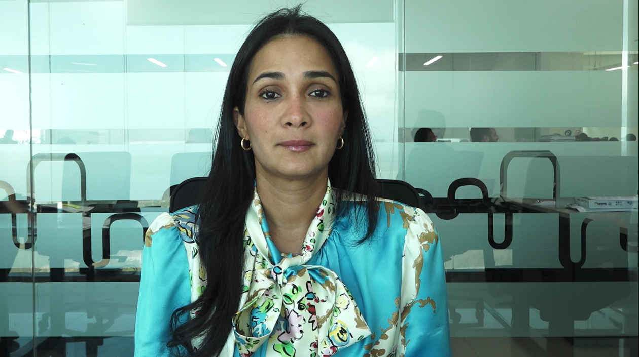 Angie Criales, gerente de Edubar.
